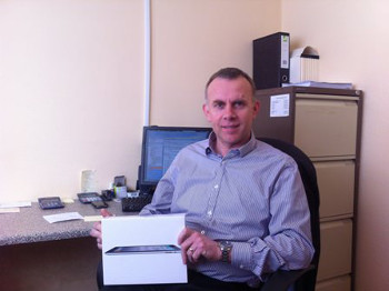 Donal Ahern winner of the IPAD